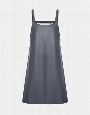 Light Grey Urban Revivo Minimalist Cami Women's Dress | HNUOMX-192