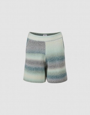 Multicolor Urban Revivo Ombre Knitted Women's Pants | NTJRGW-164